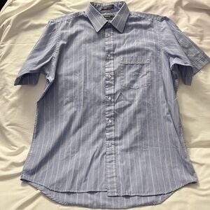 Vintage Eaton's Pinstripe Shirt Made in Canada Men's Large